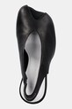 MM6 Maison Margiela leather sandals black S66WP0104.P5000.T8013