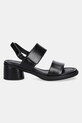 Δερμάτινα σανδάλια Ecco Sculpted 222763.01001 μαύρο SS25