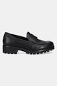 Ecco mocasini de piele Modtray 490013.01001 negru SS25
