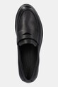 Ecco mocasini de piele Modtray negru 490013.01001