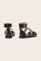 Obuwie AllSaints baleriny skórzane Sutton Shoe W010FC czarny