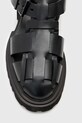 Кожаные сандалии AllSaints Tess Sandal W041FC чёрный