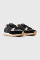 AllSaints sneakersy Viggo Runner W051FC czarny SS25