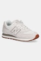 Superge iz semiša New Balance 574 Semiš bež WL574BEM