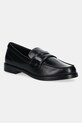 Кожаные мокасины Clarks Originals Straven Edge венский чёрный 26181277
