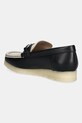 Παπούτσια Δερμάτινα μοκασίνια Clarks Originals Wallabee Loafer HBIT 26181122 μαύρο