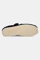Mokasinke od brušene kože Clarks Originals Wallabee T Bar 26180686 crna