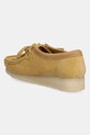 Încălțăminte Clarks Originals mocasini din piele intoarsa Wallabee 26180169 galben