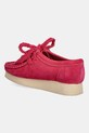 Obuwie Clarks Originals półbuty zamszowe Wallabee 2604 26182220 różowy