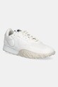 Marine Serre leather sneakers Suede Leather MS Rise low white WFW006A.CLEA0009