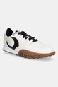 Marine Serre sneakersy skórzane Suede Leather MS Rise niska beżowy WFW006A.CLEA0009