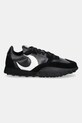 Marine Serre sneakersy skórzane Suede Leather MS Rise WFW006A.CLEA0009 czarny SS25