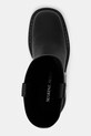 Marine Serre leather ankle boots Smooth Leather MS Moto black WFW045A.RLEA0017