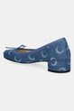 Shoes Marine Serre court shoes Camille Moon Laser Denim MS x Repetto WFW052A.CDEN0002 blue