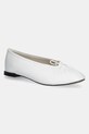 Marine Serre balerini de piele Lilouh Soft Nappa MS x Repetto alb WFW053A.RLEA0032