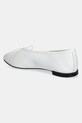 Încălțăminte Marine Serre balerini de piele Lilouh Soft Nappa MS x Repetto WFW053A.RLEA0032 alb