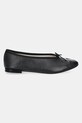 Кожени балеринки Marine Serre Lilouh Soft Nappa MS x Repetto WFW053A.RLEA0032 черен SS25