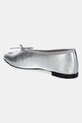 Boty Kožené baleríny Marine Serre Lilouh Soft Nappa MS x Repetto WFW053A.RLEA0032 stříbrná