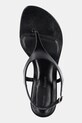 Kožené sandále Proenza Schouler Tee Thong čierna SH252042A.L004A.001