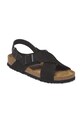 Велурени сандали Birkenstock Tulum SFB LEVE 1029779 черен SS25