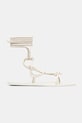 Kožené sandále Rick Owens Lilies Penta LI01E4808.LLP.41 béžová SS25