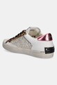 Boty Kožené sneakers boty Crime London DISTRESSED 21010AA7 bílá