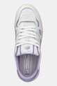 Crime London sneakers din piele BASKET alb 28302AA6