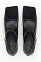 Vanda Novak stilettos de piele Adela negru Adela.Wet.Black