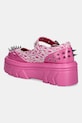 Scarpe Koi Footwear ballerine Candyfloss Demon Spiked Stomper AK49 rosa