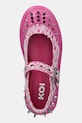 Koi Footwear ballerine Candyfloss Demon Spiked Stomper rosa AK49