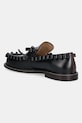 Shoes JW Anderson leather loafers Ruffle Moccasin FW0167.LA0323.999 black