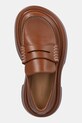 JW Anderson mocasini de piele Platform Moccasin maro FW0169.LA0020.640