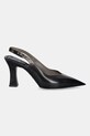 Melissa pantofi cu toc MELISSA SLINGBACK HEEL + LARROUDE M.33606 negru SS25