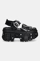 New Rock sandale de piele ANTIK M.BIOS101.C23 negru SS25