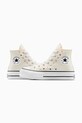Converse trampki Chuck Taylor All Star Lift beżowy A13522C