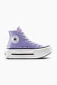 Converse sportcipő Chuck Taylor All Star Lift Double Stack platformos lila A15206C