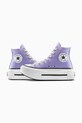 Converse sportcipő Chuck Taylor All Star Lift Double Stack lila A15206C