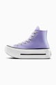 Converse teniși Chuck Taylor All Star Lift Double Stack A15206C violet