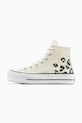 Converse sportcipő Chuck Taylor All Star Lift A14936C bézs