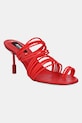 MSGM pantofi cu toc subțire rosu 3842MDS562.987.18