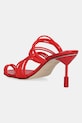 Încălțăminte MSGM pantofi cu toc 3842MDS562.987.18 rosu