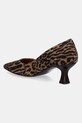 Boty Semišové lodičky Billi Bi Leopardo A8087.Leopardo hnědá