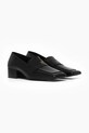 Vanda Novak mokasyny skórzane Alex Alex.Cristal.Black czarny SS25