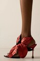 Vanda Novak sandale de piele Daisy Daisy.Cherry.Red