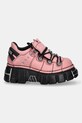 New Rock scarpe da ginnastica in nubuck M.120N.C78 rosa SS25