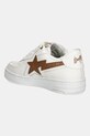 Scarpe A Bathing Ape sneakers in pelle BAPE STA ICON #1 L 1L30291305 bianco