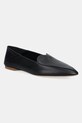 Кожаные мокасины Fiorucci Leather Heart Loafers венский чёрный W02SMASH413LE01BK01