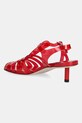 Obuwie Fiorucci szpilki Jelly Kitten Heels W02SMASH415PT02RD01 czerwony