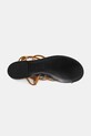 Usnjeni sandali Proenza Schouler Coil SH25S048.L004FR.211 rjava