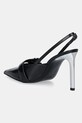 Obuwie Coperni szpilki skórzane Slingback Belt Heel COPSH82F6052 czarny
